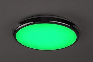 Rabalux LED RGB Stmievateľné kúpeľňové stropné svietidlo 18W/30cm/3000-6500K/IP44/diaľkové osvetlenie