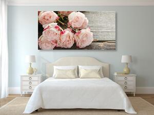 Obraz romantické ruže