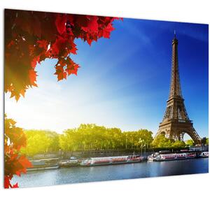 Obraz - jeseň v Paríži (70x50 cm)