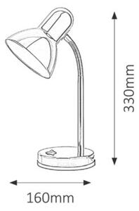 Rabalux CLARK stolná lampa 4255
