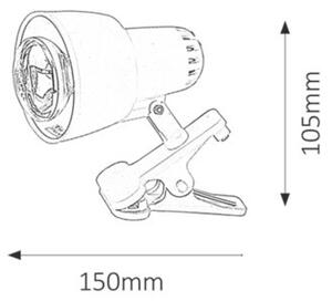 Rabalux CLIP stolná lampa 4357