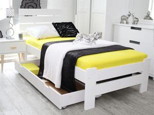Jednolôžková posteľ Lula 90x200 - biela