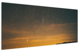 Obraz hviezdneho neba (120x50 cm)
