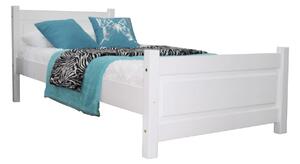 Jednolôžková posteľ Etela 90x200 - biela
