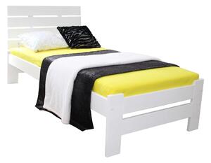 MD Jednolôžková posteľ Lula 90x200 - biela