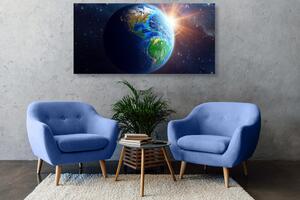 Obraz modrá planéta Zem