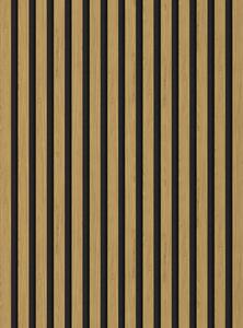 Mexen Lam-F, akustické stenové lamely 275 × 31,5 cm, filc 6 mm, dub jantárový, S105-275317-2812-073