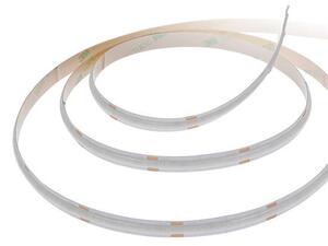 SOLIGHT COB LED pásik, sada s adaptérom, vypínač, 5m, 8W/m, 800lm/m, denná modrá