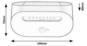 Rabalux BREZNO LED solárna lampa 77006