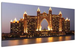 Obraz stavby v Dubaji (120x50 cm)