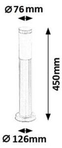 Rabalux INOX TORCH záhradný stĺpik 8263