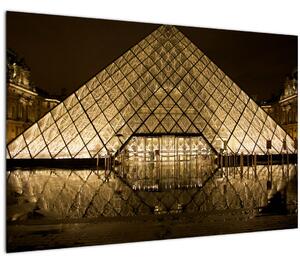 Obraz Louvre (90x60 cm)