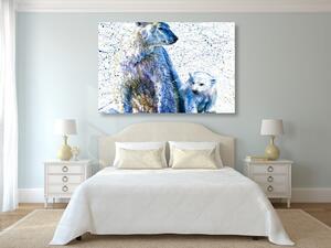Obraz ľadové medvede