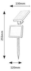 Rabalux KELNA LED solárna lampa 77011