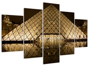 Obraz Louvre (150x105 cm)