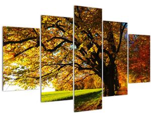 Obraz jesenného stromu (150x105 cm)