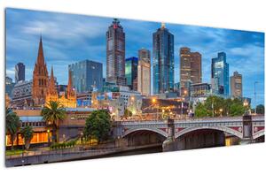Obraz mesta Melbourne (120x50 cm)