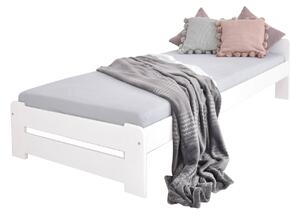 MD Jednolôžková posteľ Charlie 90x200 - biela