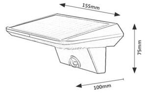 Rabalux QESA LED solárna lampa 77005