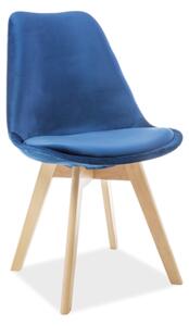 Jedálenská stolička Moneta - modrá