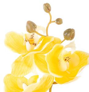 AmeliaHome Umelá kvetina FALENI žltá