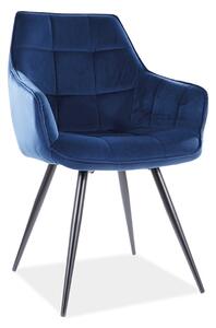 Jedálenská stolička Moly - modrá
