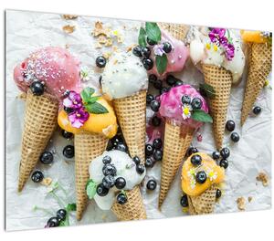 Obraz so zmrzlinami (90x60 cm)