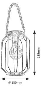 Rabalux SLUIS LED vonkajšia dekoratívna lampa 77046