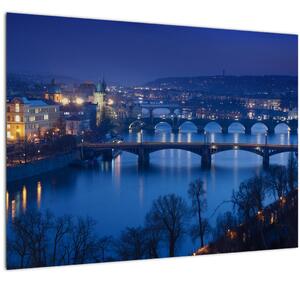 Obraz pražských mostov (70x50 cm)