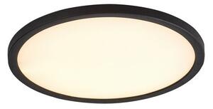 Rabalux GONZALO LED stropné svietidlo 24W/3000/4000/6000K/29 cm čierna