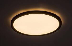 Rabalux GONZALO LED stropné svietidlo 24W/3000/4000/6000K/29 cm čierna