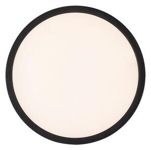 Rabalux GONZALO LED stropné svietidlo 24W/3000/4000/6000K/29 cm čierna