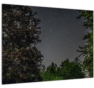 Obraz nočnej oblohy (70x50 cm)
