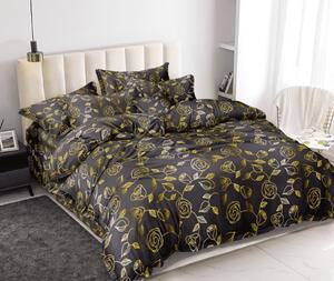 Obliečky z mikrovlákna GOLDURA tmavo sivé Rozmer obliečky: 70 x 80 cm | 140 x 200 cm