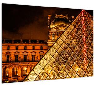 Obraz Louvre v Paríži (70x50 cm)