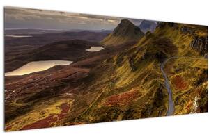 Obraz škótskych hôr (120x50 cm)