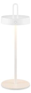 LED stmievateľná vonkajšia dobíjateľná dotyková stolná lampa SHINE LED/1,5W/3,7V 3000 mAh IP44 biela