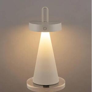 Stmievateľná vonkajšia nabíjateľná dotyková stolová LED lampa HALO LED/1,5W/3,7V 3000 mAh IP44 šedá