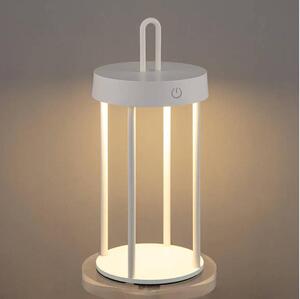 LED Stmievateľná vonkajšia nabíjateľná dotyková stolová lampa GENTLE LED/1,5W/3,7V 3000 mAh IP44 biela