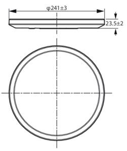 WiZ - LED Stmievateľné stropné svietidlo SUPERSLIM LED/14W/230V 2700-6500K Wi-Fi