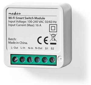 Nedis WIFIWMS10WT - Inteligentný spínač SmartLife Wi-Fi 230V