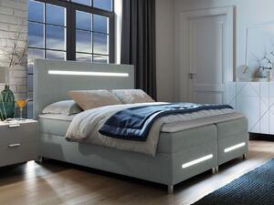 Kontinentálna posteľ Trunida LED, Rozmer postele: 140x200, Dostupné poťahy: Fresh 33 Mirjan24 5903211176487