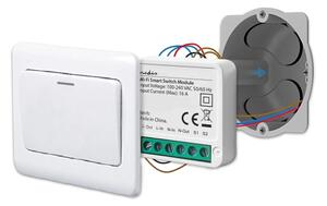 Nedis WIFIWMS10WT - Inteligentný spínač SmartLife Wi-Fi 230V