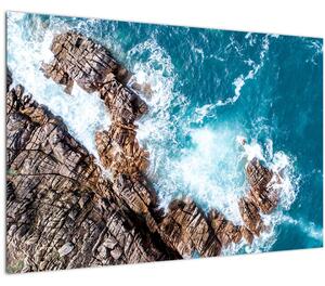 Obraz skál a mora (90x60 cm)