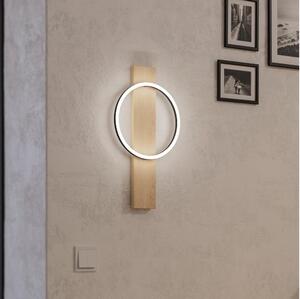 Eglo 901715 - LED Nástenné svietidlo BOYAL LED/12W/230V 3000K béžová/čierna