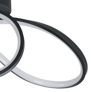 Eglo 901158-LED RGBW Stmievateľné stropné svietidlo CALAROSSA-Z LED/22W/230V čierna