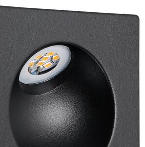 Eglo 900251 - LED Schodiskové svietidlo ZARATE LED/2W/230V 3000K čierna