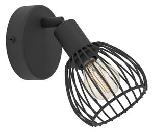Eglo 901038 - Nástenné svietidlo SONNINO 1xE14/40W/230V čierna