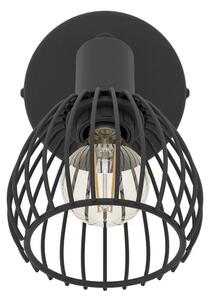Eglo 901038 - Nástenné svietidlo SONNINO 1xE14/40W/230V čierna