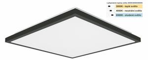 Top Light - LED Kúpeľ. stropné svietidlo ONYX LED/24W/230V IP44 38x38 cm čierna